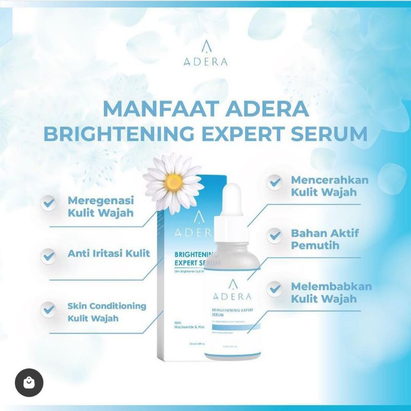 ADERA DARKSPOT SERUM Menghilangkan Flek Hitam, Keriput, dan Bekas Jerawat di Wajah Wanita dan Pria Sudah BPOM 100% Ori / Adera Serum Wajah Glowing Putih Bersih Bebas Jerawat Kusam Flek Bintik Hitam Terdaftar BPOM