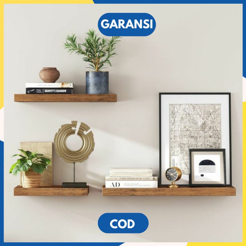 RAK HIASAN DEKORASI DECOR FURNITURE PAJANGAN DINDING KAMAR TIDUR RUANG TAMU DAPUR RUMAH IKEA AESTHET