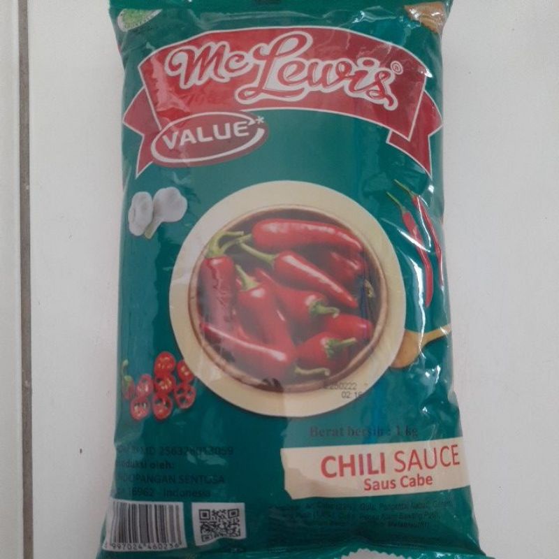 

Mc Lewis Chili Sauce 1kg