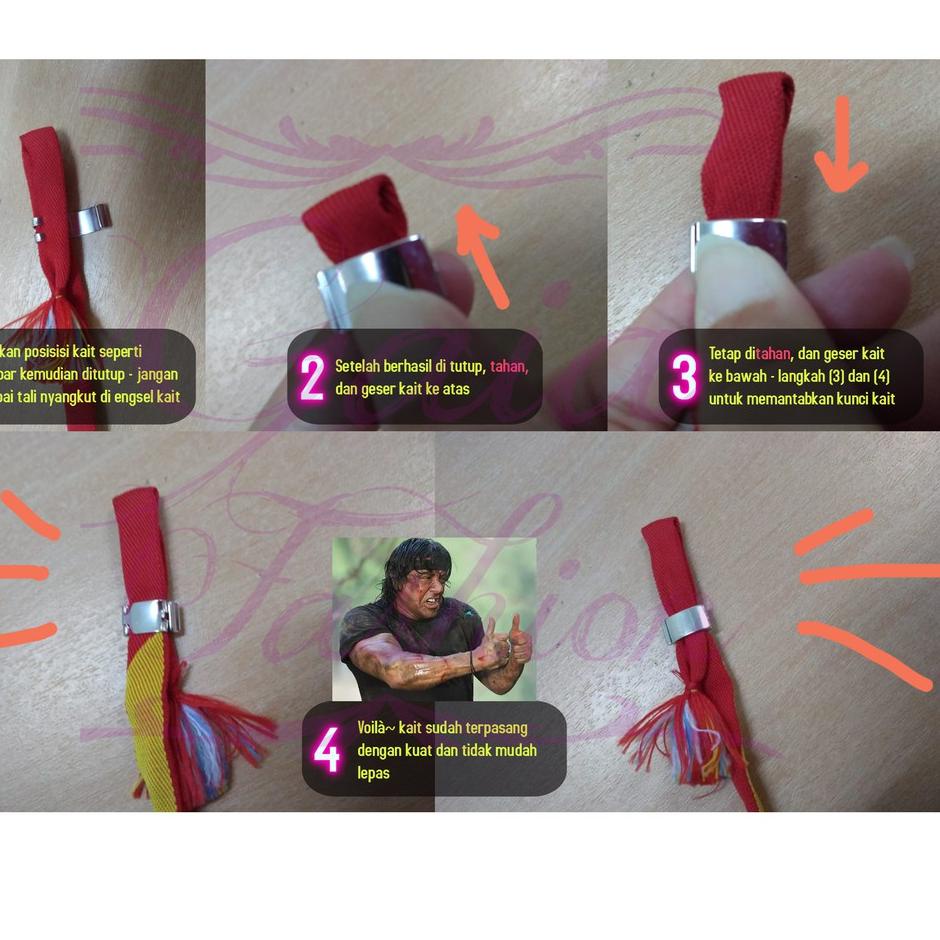 【TERMURAH】 HT4120 Gelang + Kancing Anime Kimi no Nawa - Your name Miyamizu Mitsuha Cosplay grosir