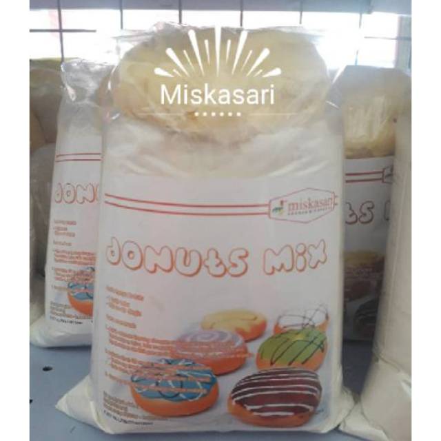 Adonan Donat . Donat premix . Adonan instant . Adonan donat.