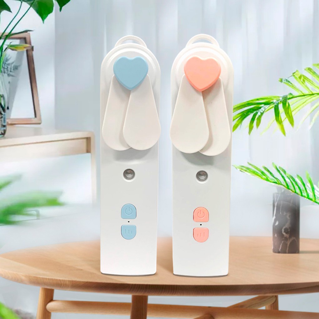 Inone Kipas Angin 2 in 1 dengan Humidifier Pocket Fan USB Rechargeable