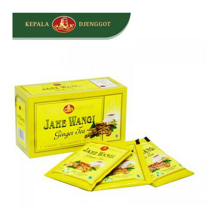 

JAHE WANGI Ginger Tea Cap Kepala Djenggot - 1 box isi 8 sachet