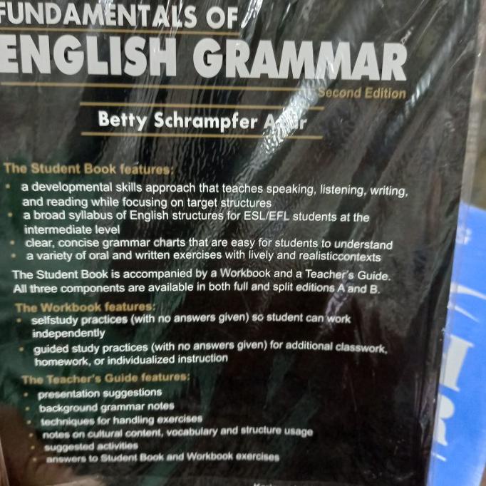 Buku Fundamental Of English Grammar. Ori. Edisi 2. Betty Azar