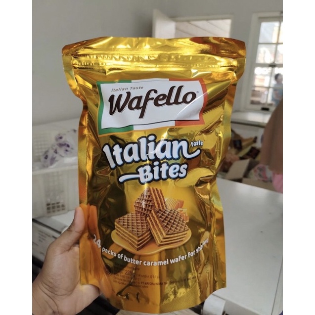 

Wafello Italian Bites Caramel 228gr