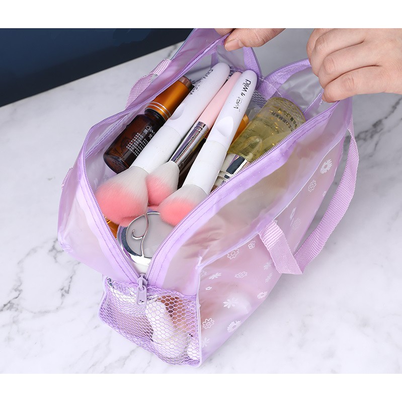 【GOGOMART】Tas Kosmetik Cosmetic Bag Pouch Tas Make Up Organizer - TS15