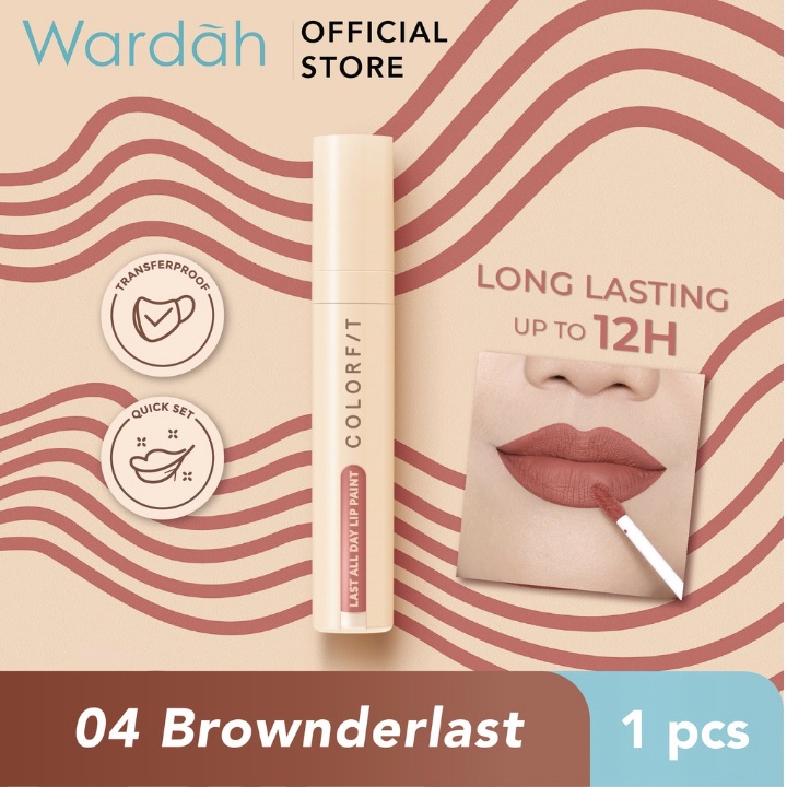 BPOM Wardah Colorfit Last All Day Lip Paint Tahan Lama Hingga 12 Jam dan Transferproof