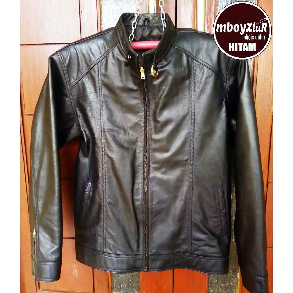  Jaket  Kulit  Domba Asli 100 Garansi Gambar  Real Pict 