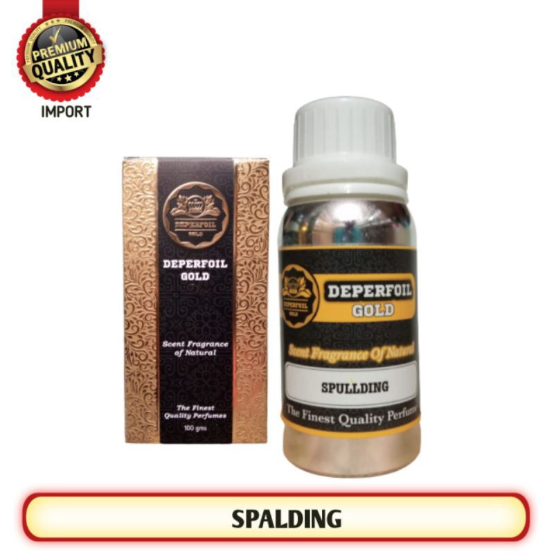 Parfum Spalding 100 ml Kemasan Segel Bibit Parfum Spalding Non Al cohol