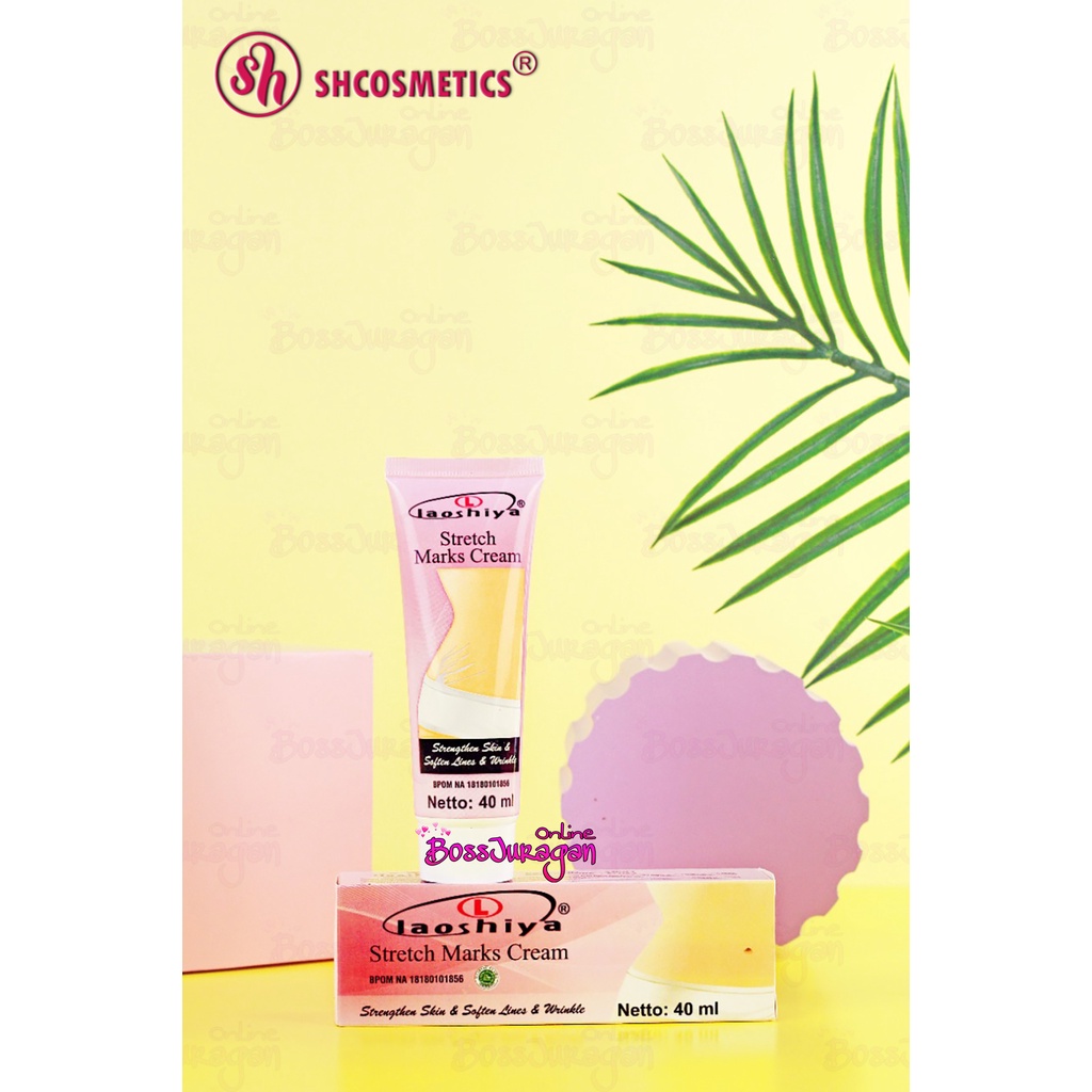 (BOSS) Laoshiya stretch mark cream BPOM SH cosmetics