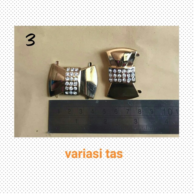 Variasi tempel tas/ pemanis tas(1pcs)