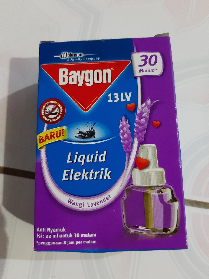 Baygon Liquid Elektrik 30 Malam 22ml Refill