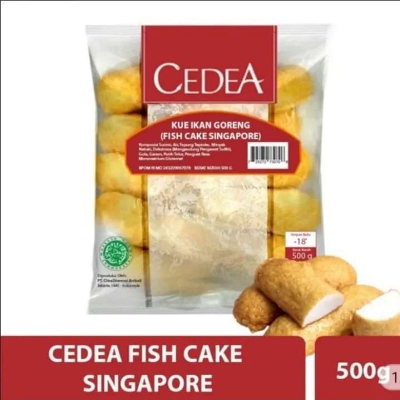 

Cedea Fish Cake Singapore / Kue Ikan Goreng 500gr