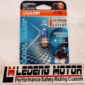 Osram Cool Blue H6 Kaki-1 Lampu Depan Halogen Motor Bebek Matic