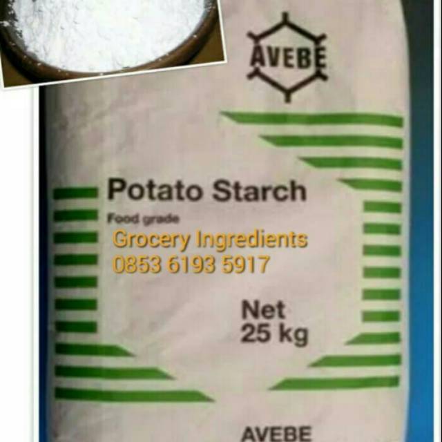 

Potato Starch 1kg / tepung kentang pati / tepung kentang
