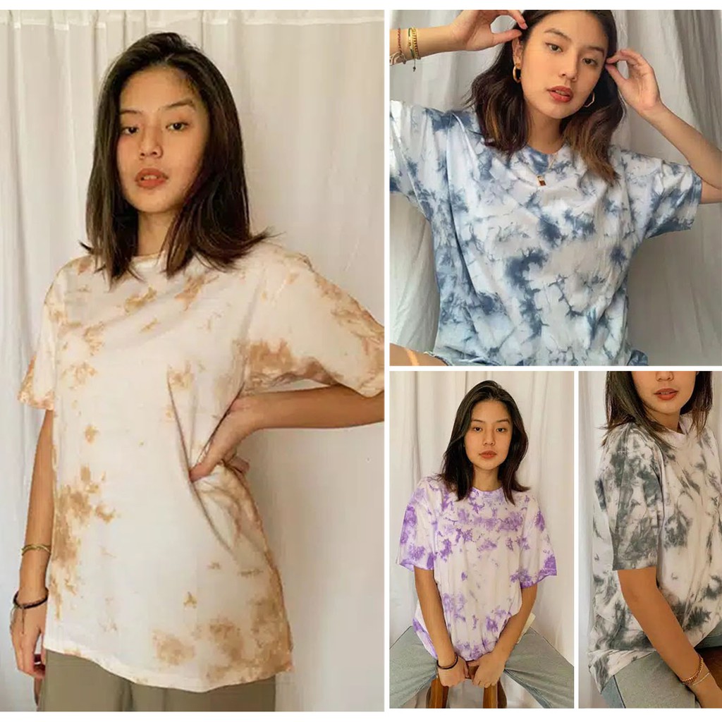 Bess - Kaos Tie dye Ukuran XL