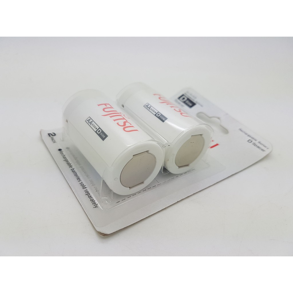 2 pc FUJITSU Converter Battery AA to D / Baterai Dari AA ke Ukuran D