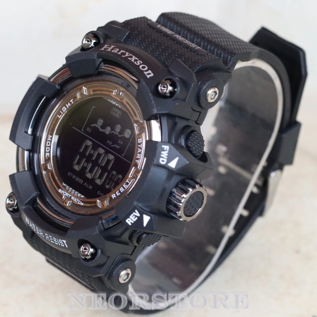 NEW !!! JAM TANGAN SPORT HARYXSON DIGITAL ANTI AIR