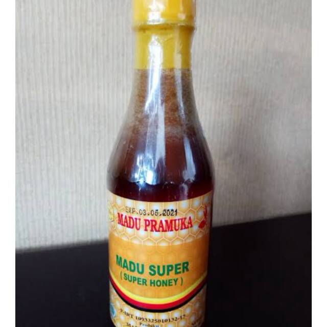 

MADU PRAMUKA SUPER 350ml - madu royal jelly dan bee pollen