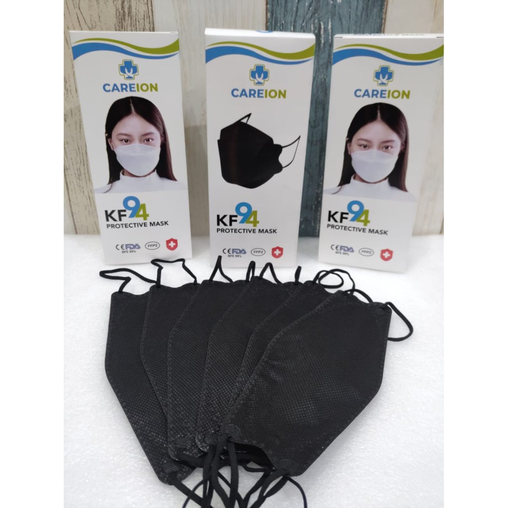 MASKER KF94 4PLY MASKER KOREA MASKER KF 94 ISI 10PCS EARLOOP TEBAL ANTI VIRUS