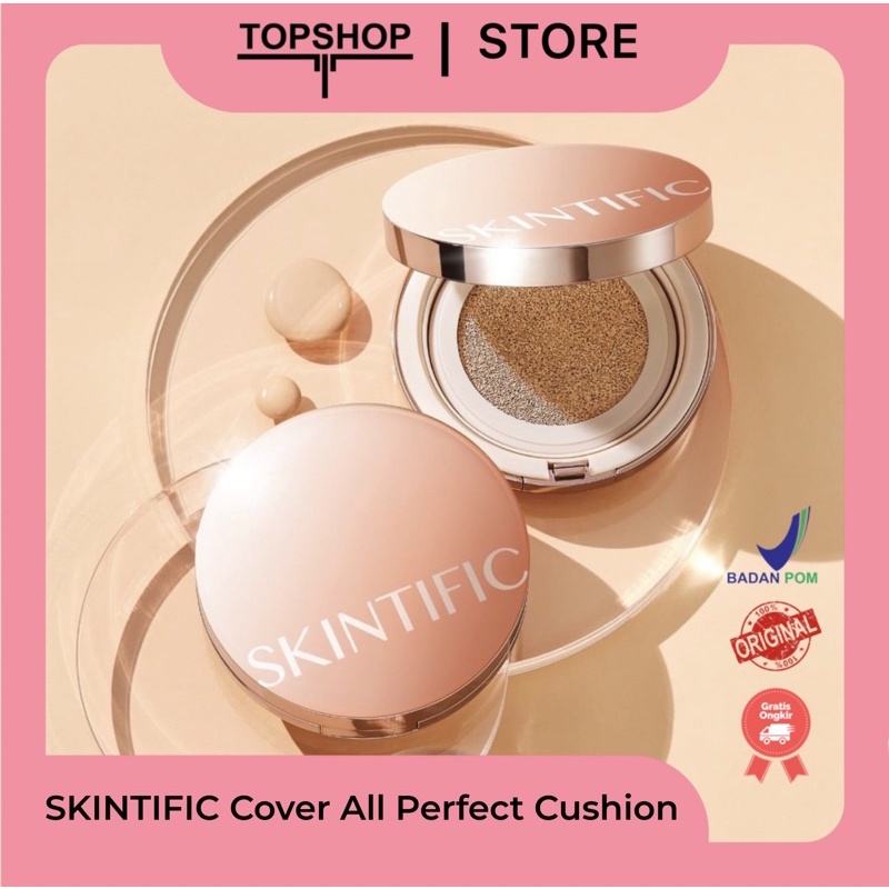 SKINTIFIC COVER ALL PERFECT CUSHION SPF35++++