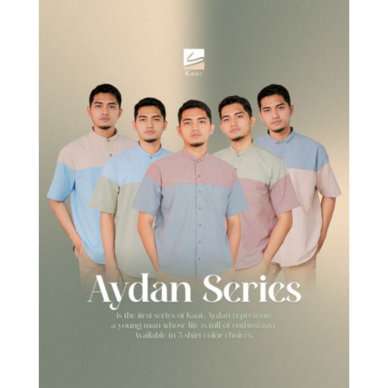 Afsheenastore Baju Koko Dewasa Kaaf Aydan Series