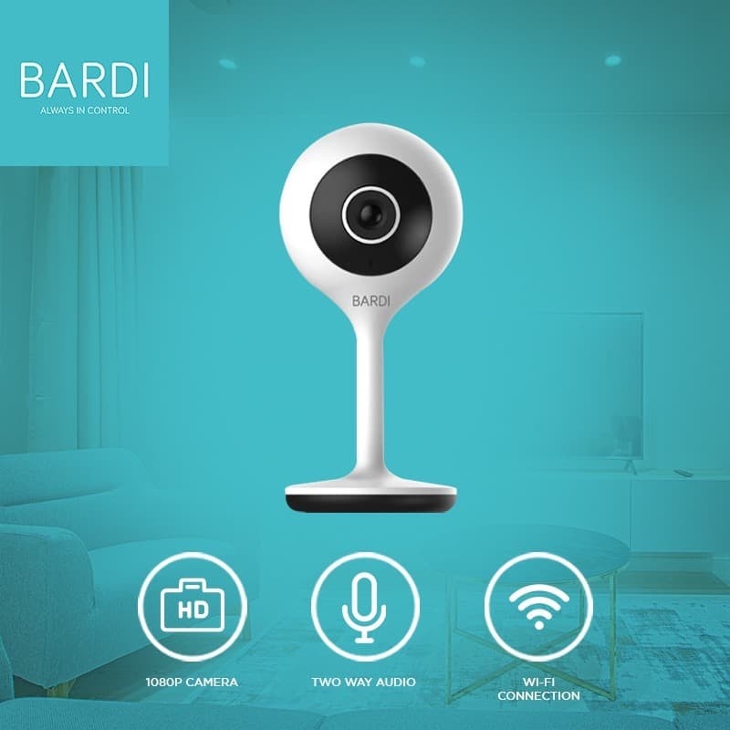 BARDI Smart Indoor STC IP Camera Static 1080p HD CCTV IPCAM Wifi IoT Home Automation iOS Android