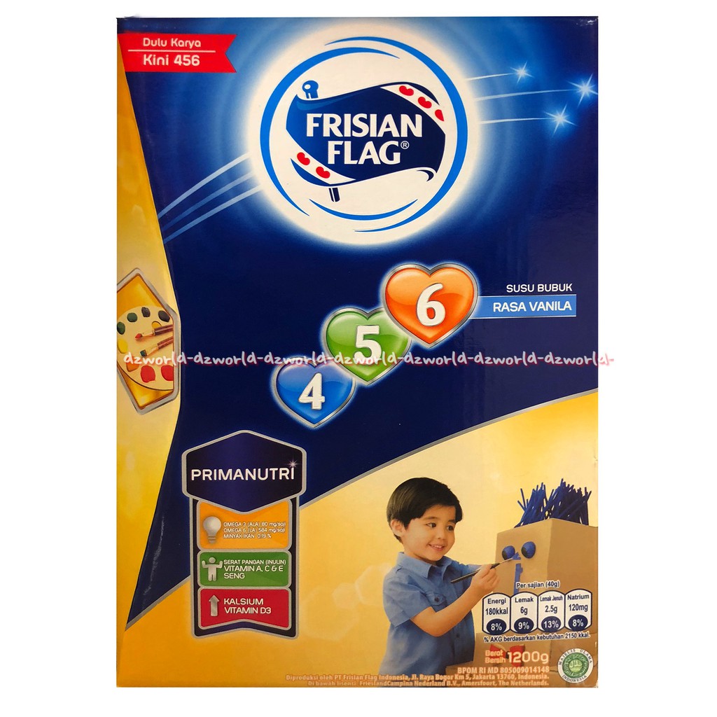 Susu Bendera Frisian Flag 3+ : Susu Bendera Growth Milk ...