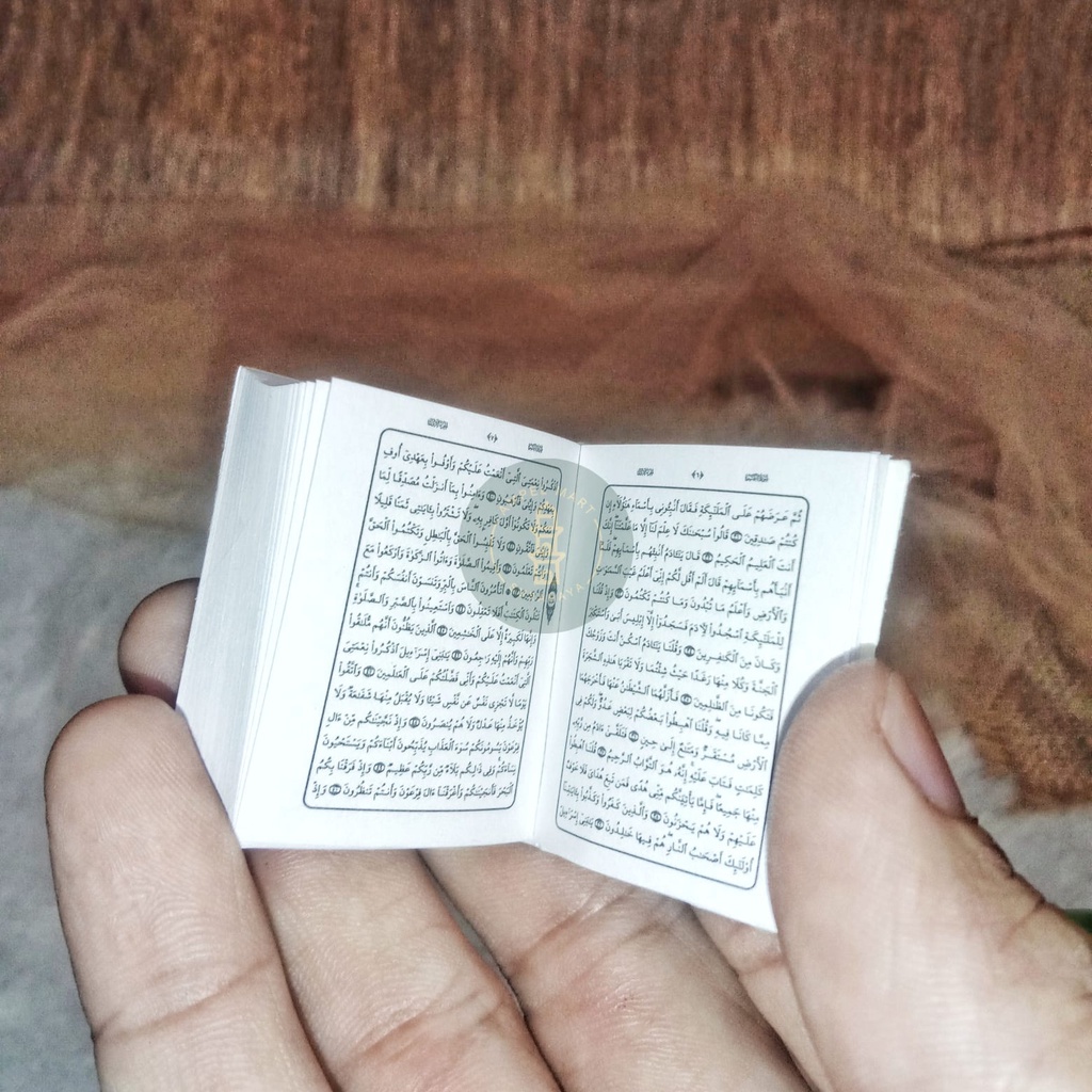 Gantungan Kunci Al-Qur'an Mini Ganci Al-Qur'an Cocok Untuk Souvenir dan Oleh-oleh Haji dan Umroh