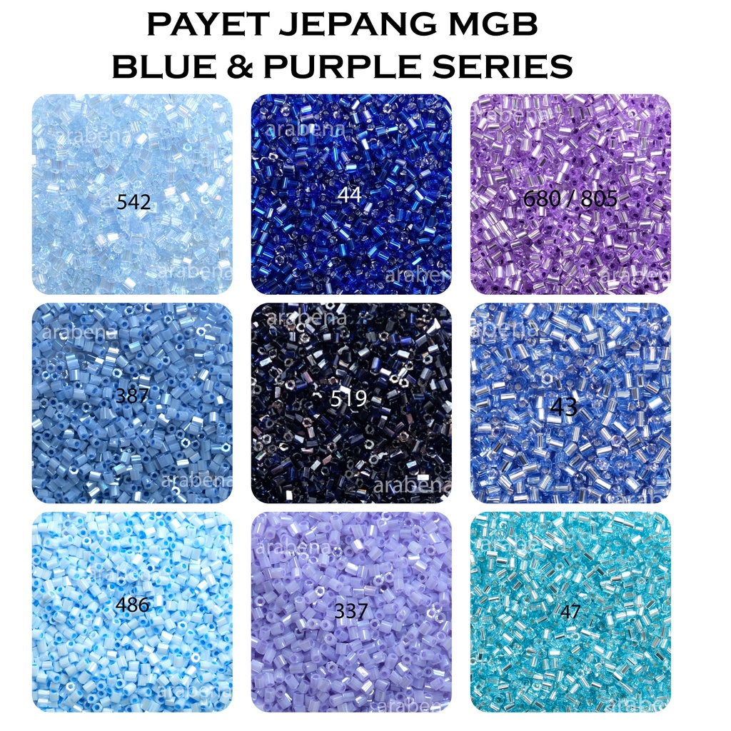 20 Gram PAYET JEPANG MGB BIRU UNGU SERIES