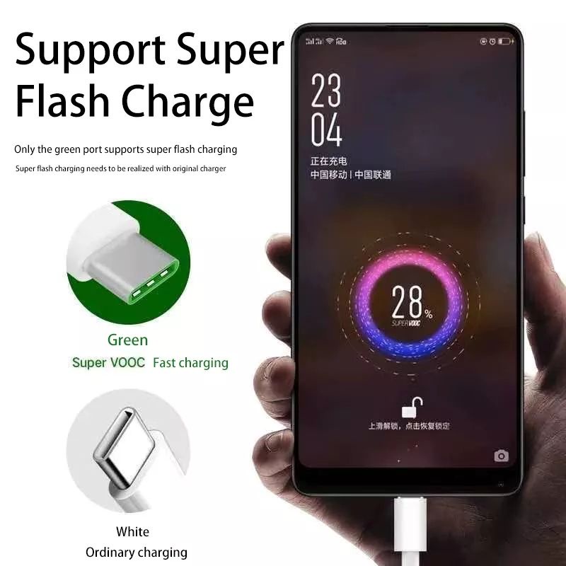 ✅(BISA COD) Kabel Data Oppo Original Support Fast Charging 4A Micro Usb Micro Usb dan Type C Original usb cabel