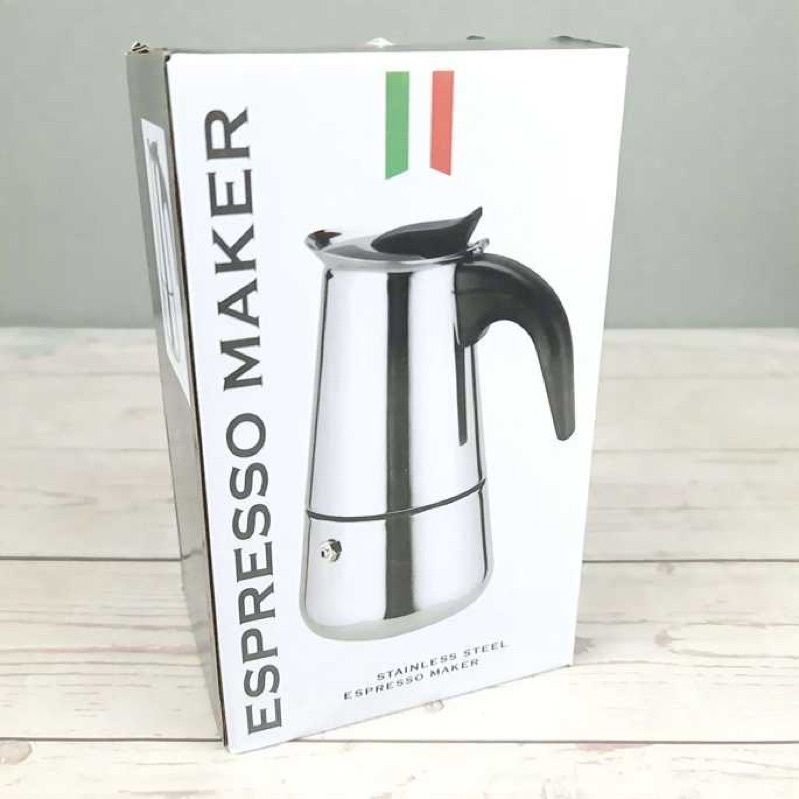 [OBRAL RIJEK] Teko Moka Pot Espresso Coffee Maker Stovetop Filter - Z21