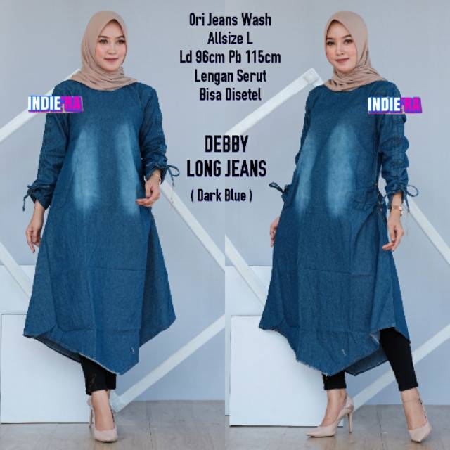 Tunik debby long jeans
