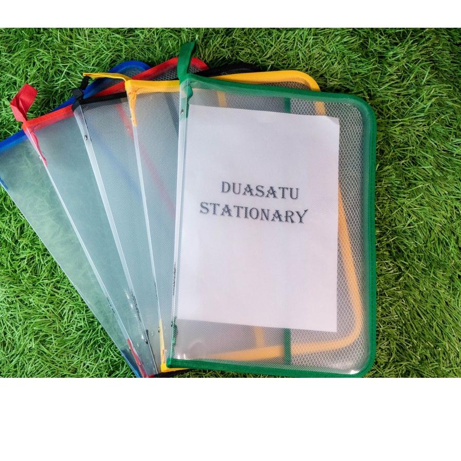 

|Stock terbaru!!!|Termurah|Diskon Besar!!!!! Dataflex Map Plastik Resleting Zipper Bag pake jaring NEW_PRODUCT