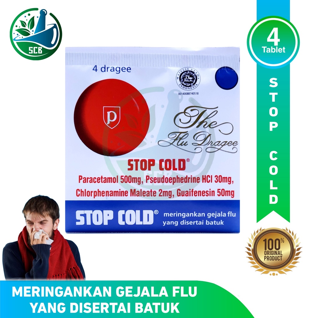 Stop Cold - Obat Meringankan Flu Disertai Batuk