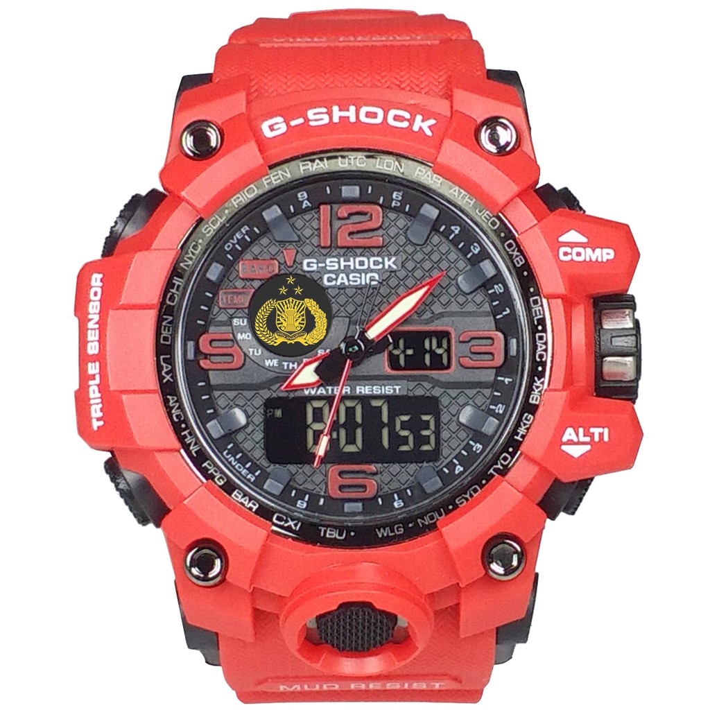 Exclusive Jam PORLI Double Time (Full Merah)