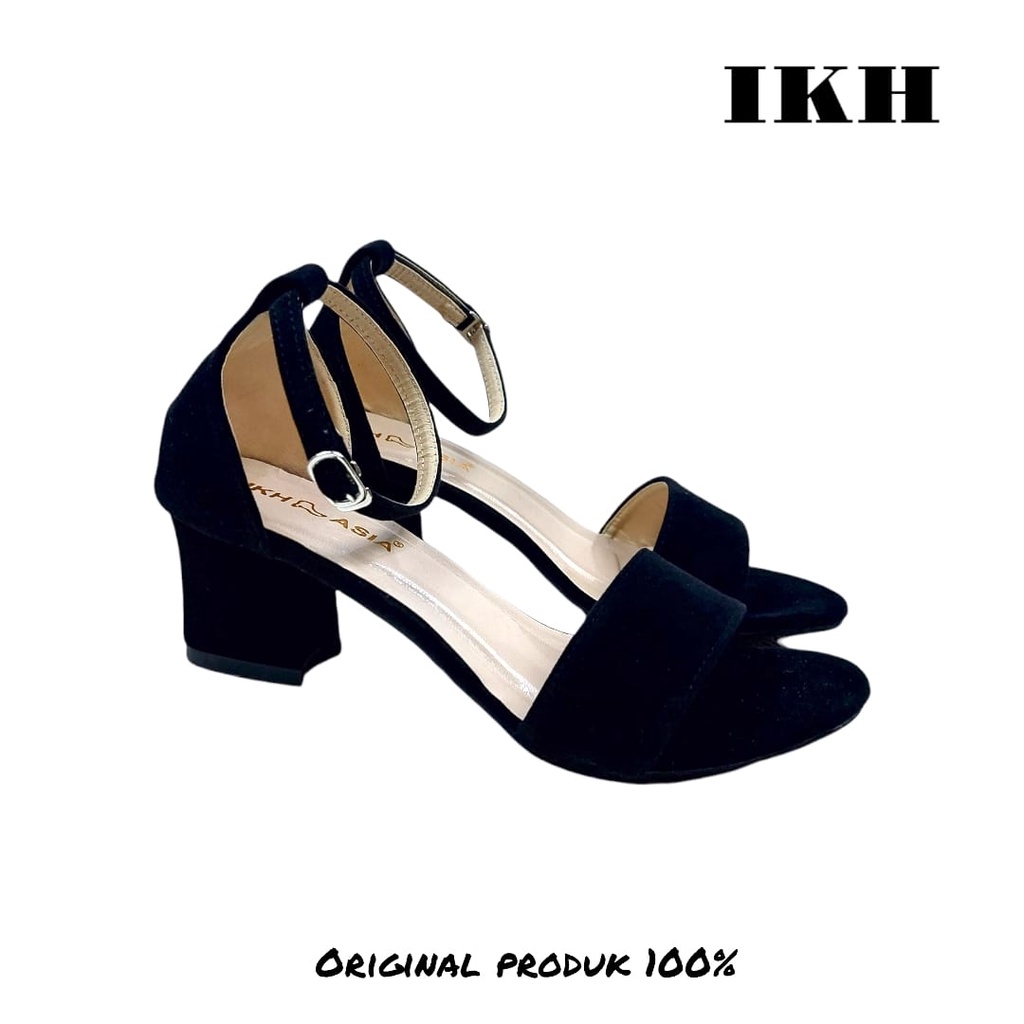 Ikhlasia Sandal Wanita High Heel Hak Tahu HT57 Basic Heels