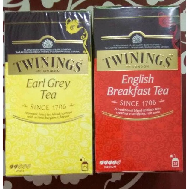 

(BISA COD) Teh TWININGS (Earl Grey Tea /English Breakfast Tea) TERUJI Kode 349