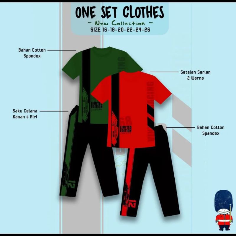 London Kids Junior Celana Panjang (8-13 tahun)