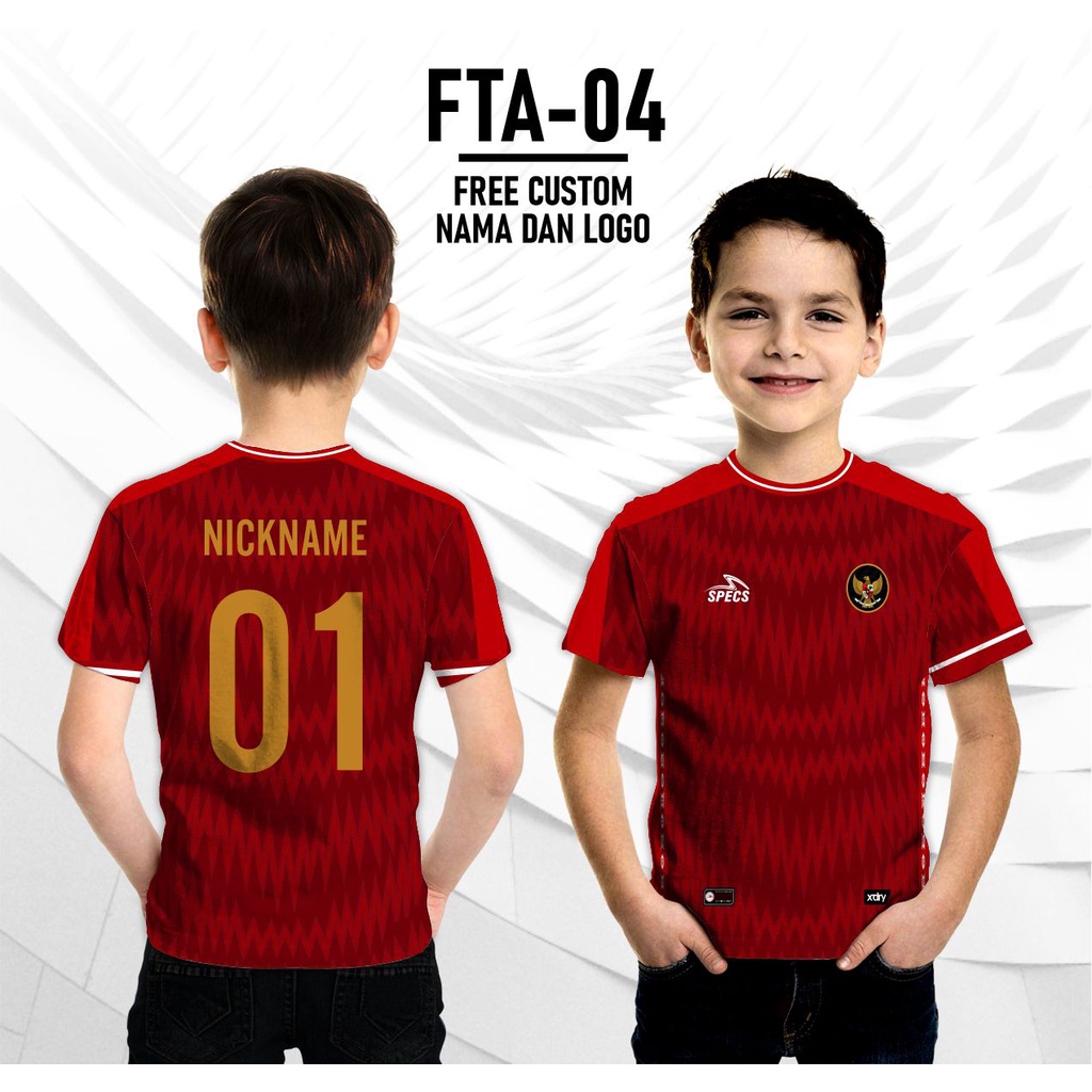 Jersey timnas futsal indonesia anak terbaru baju kaos bola
