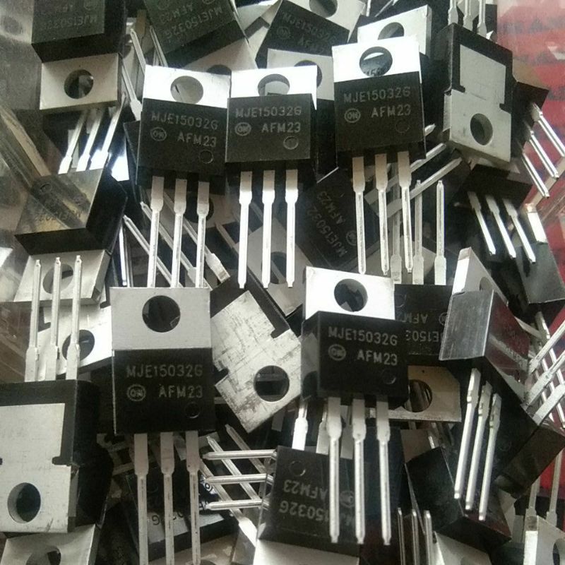 Mje 15032/15033 sepasang transistor mje15032/33 Onsemi