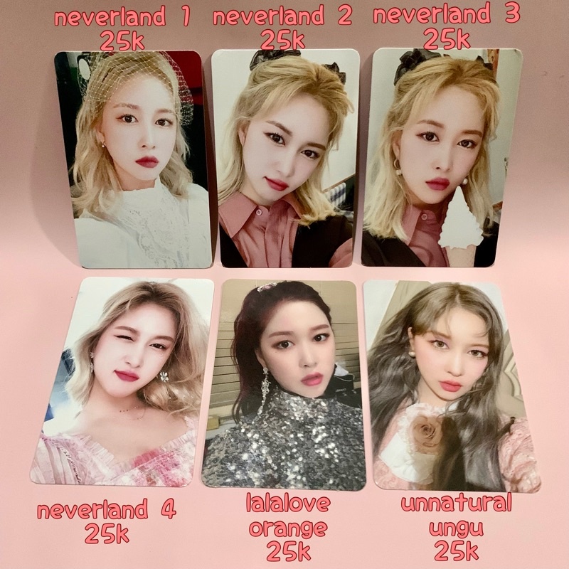 wjsn dayoung photocard