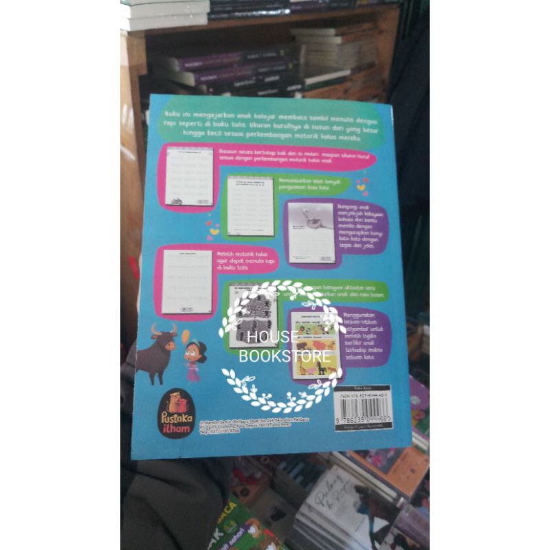 30 HARI MEMBACA DAN MENULIS TANPA DIEJA ORIGINAL  P=26Cm L=19Cm KERTAS HVS WARNA BY BAGUS SETIADI-2