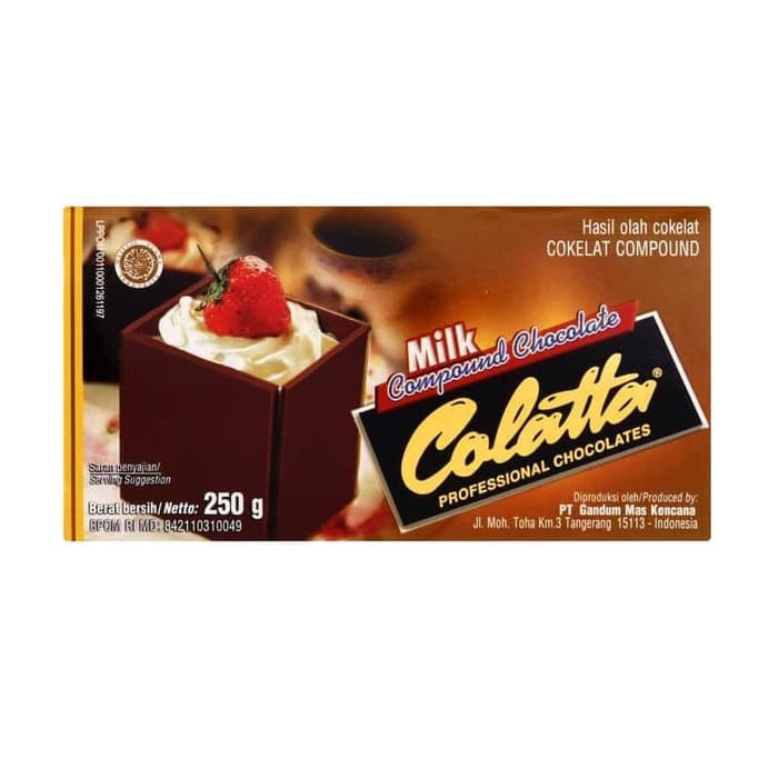 

COLLATA MILK CHOCOLATE 250GR