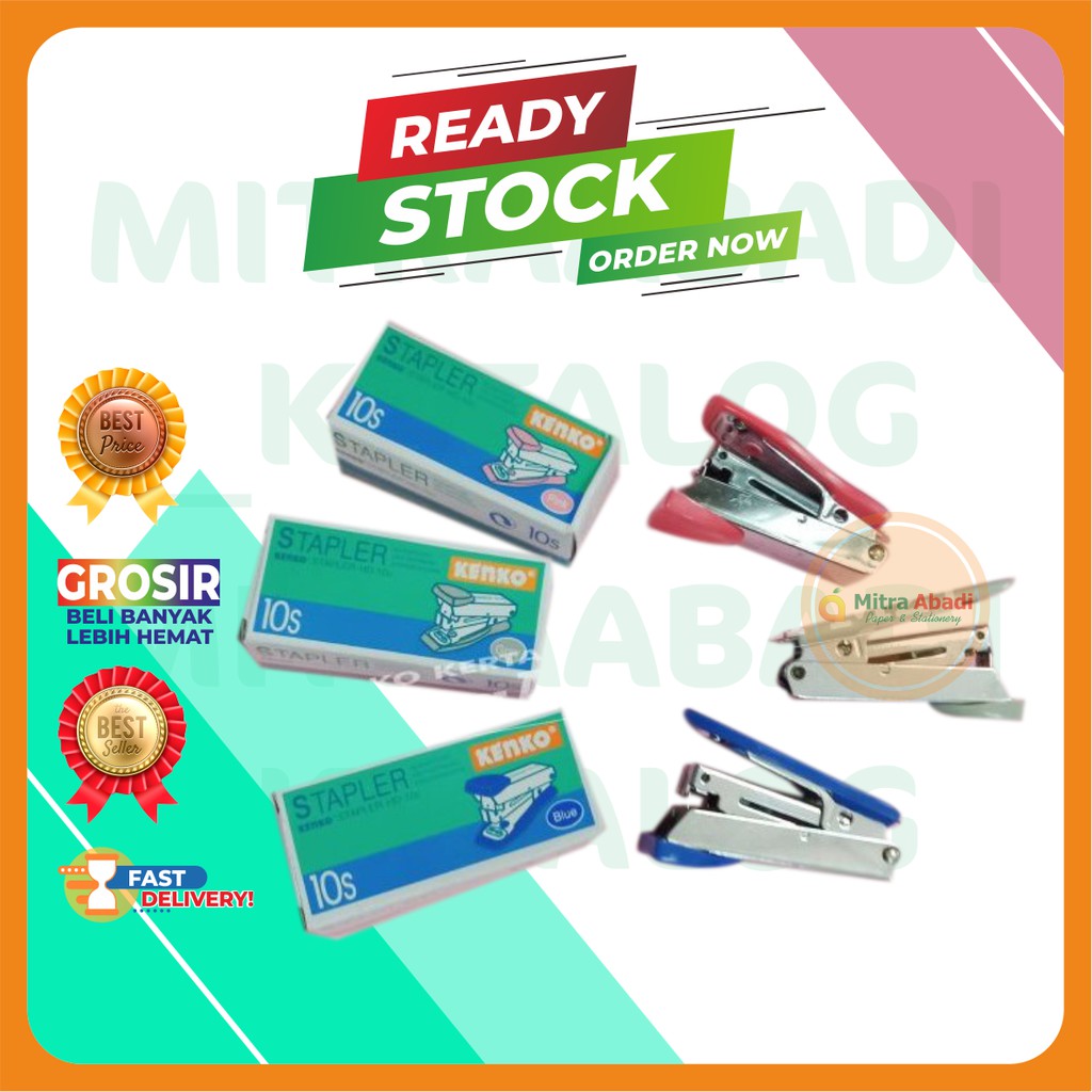 Jual STAPLER STAPLES JEPRETAN MINI KENKO HD10S Shopee Indonesia