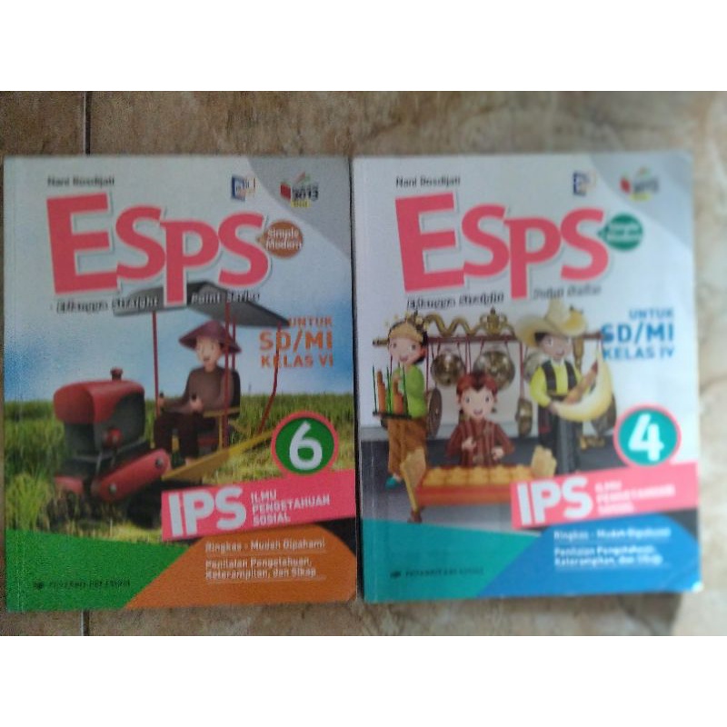 

(bekas) ESPS IPS Erlangga SD/mi kelas 4 dan 6