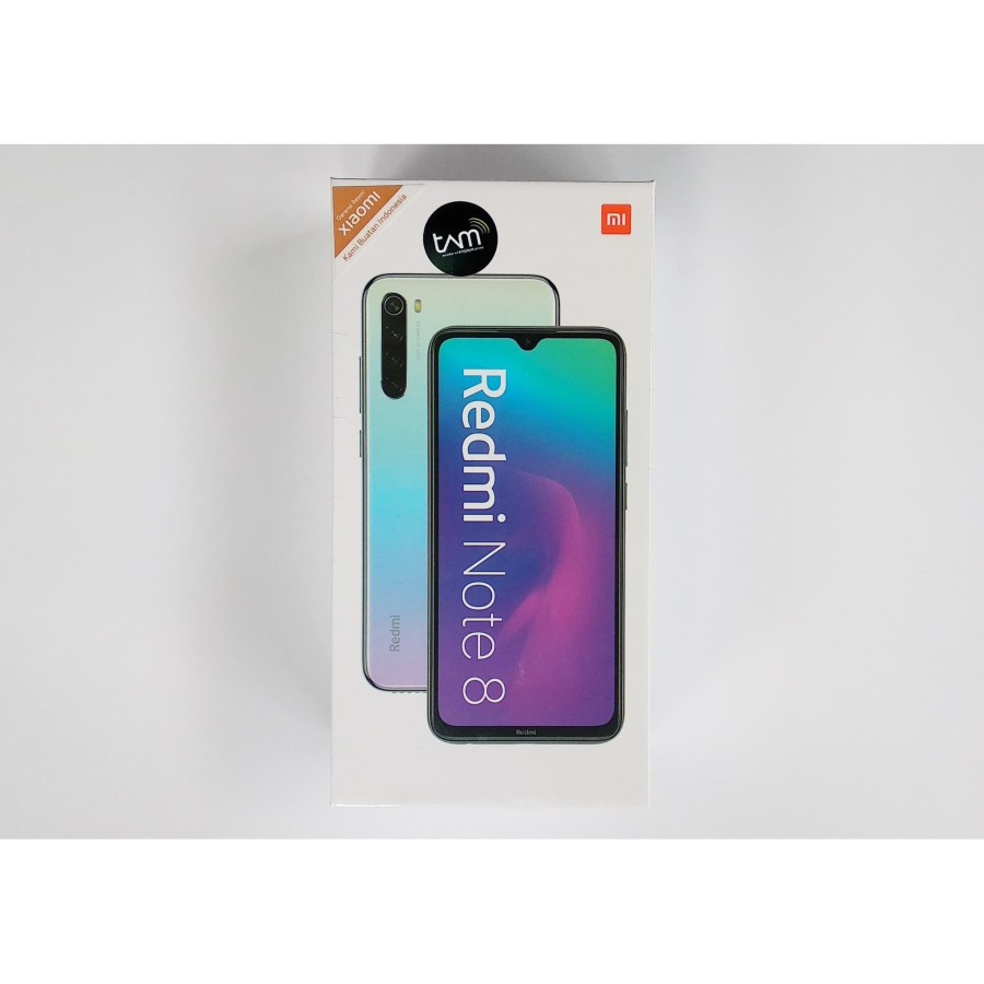Xiaomi Redmi Note 8 TAM Packing Original - 4GB/64GB - Hitam