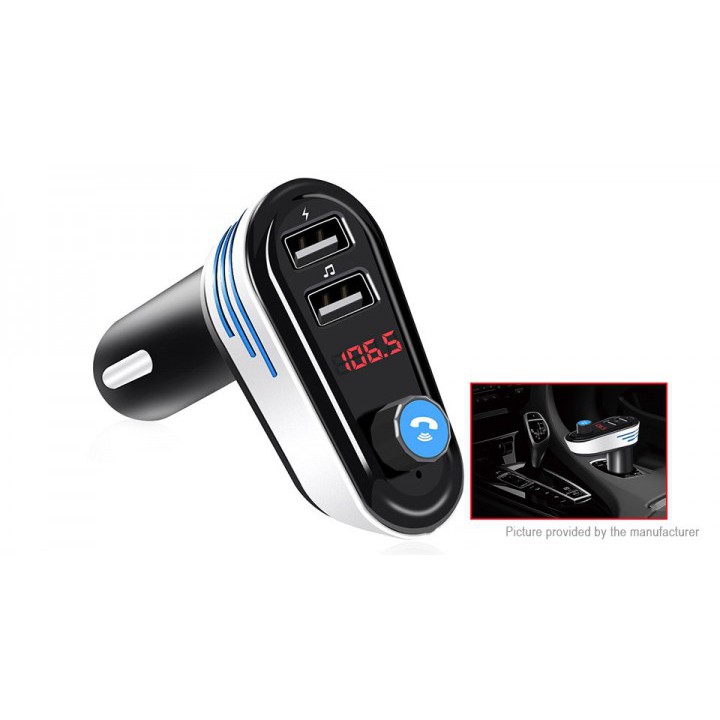 USB Car Charger AP02 Car Bluetooth V4.2 EDR MP3 Player FM Transmitter