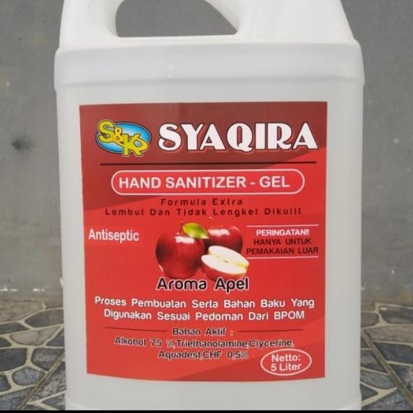 hand sanitizer gel 5 liter