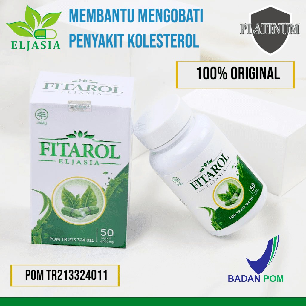 Paket Platinum Obat Kolesterol Herbal Fitarol Eljasia